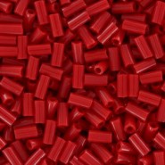 Miyuki Bugles 3mm Stiftperlen Opaque red BGL1-408